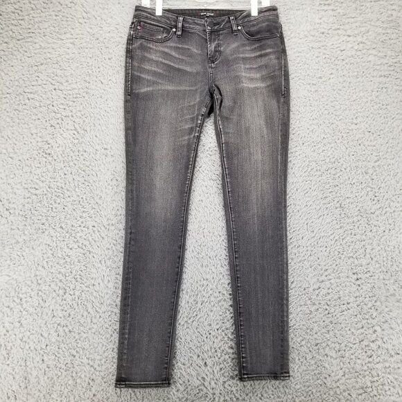 Dear John Jeans Womens 29 Gray Joyrich Skinny Stretch Denim - Picture 1 of 14